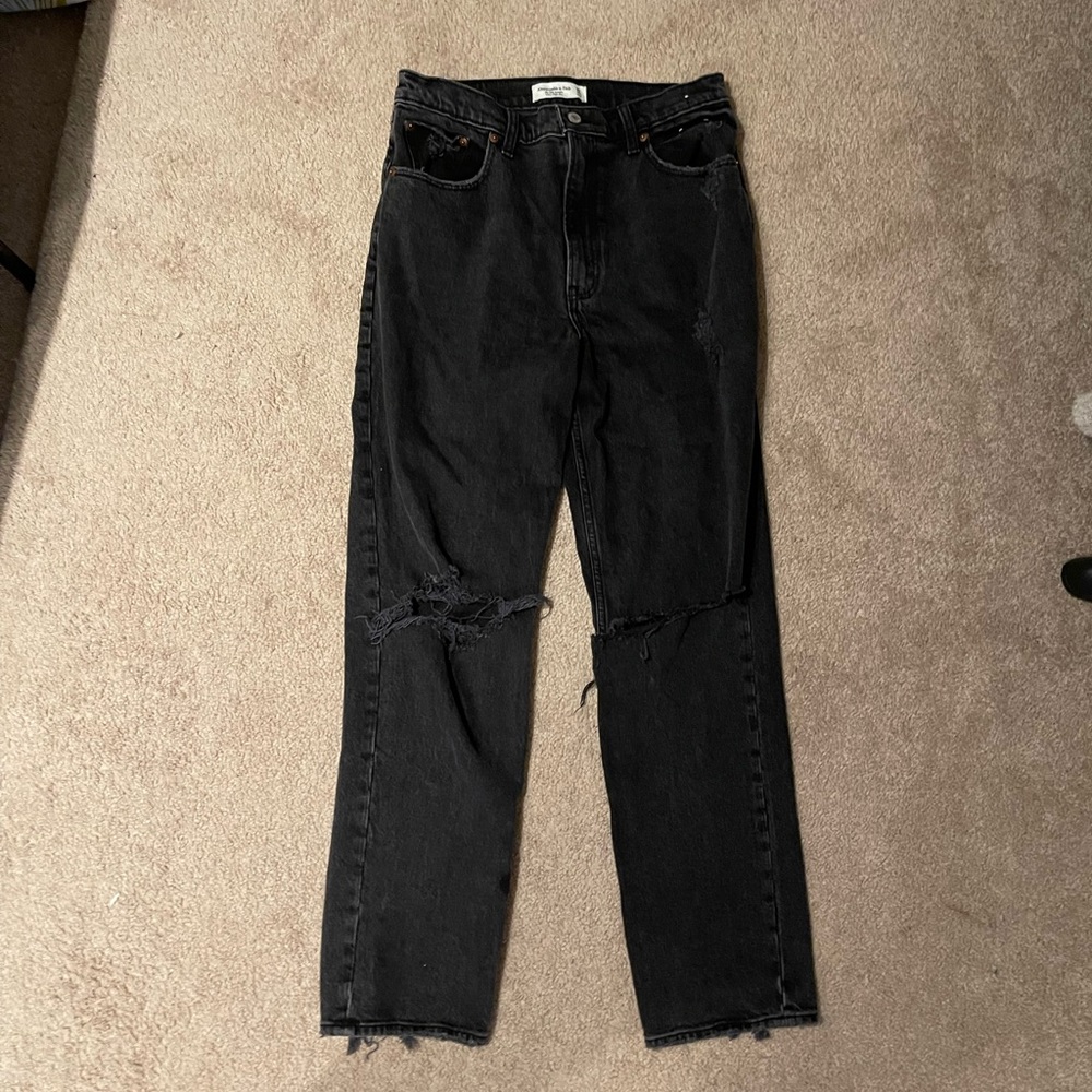 CreamUltra High Rise 90s Straight Jeans